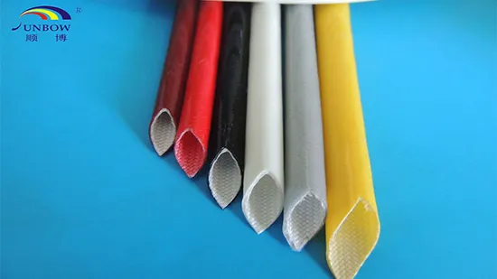 Sunbow 1.5kv 전압 실리콘 섬유유리 소매를 다는 Sb