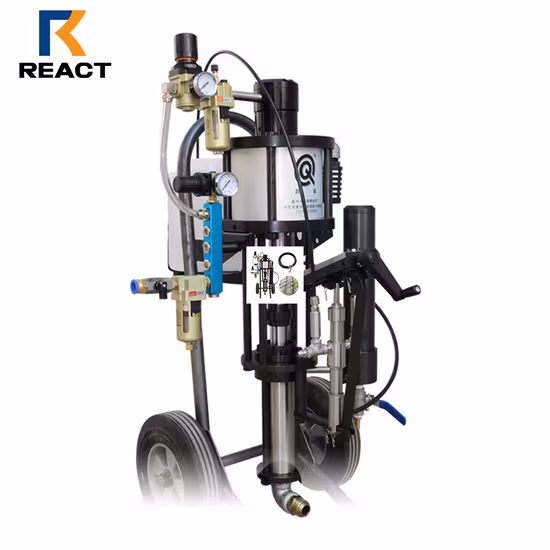 총을 가진 섬유유리 수지 단속기 방랑 살포 기계 FRP 살포 기계
